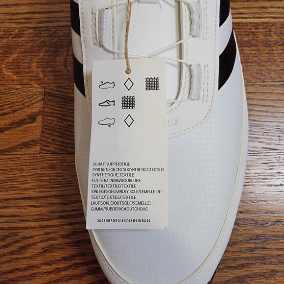 adidas S2G BOA 24 Men's Golf Shoes, IF0286, White w Black, New in Box, US 13 - Picture 11 of 15
